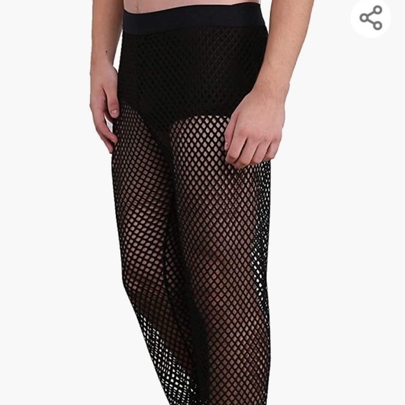 Godsen Men's Comfortable Mesh Pant w/Elastic Waist - Picture 8 of 9